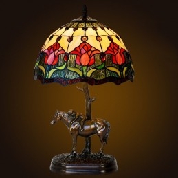 30 cm Retro Tiffany Stained...