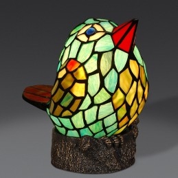 Bird Tiffany Stained Glass...