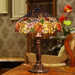 45 cm Rose Tiffany Stained...