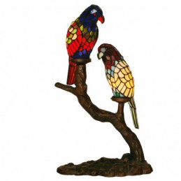 Parrot Tiffany Stained...