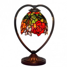 18 cm Rose Tiffany Stained...