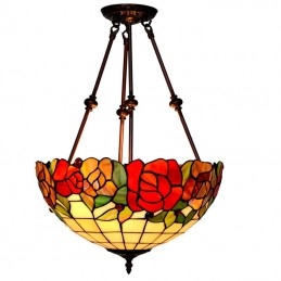 40 cm Rose Tiffany Stained...