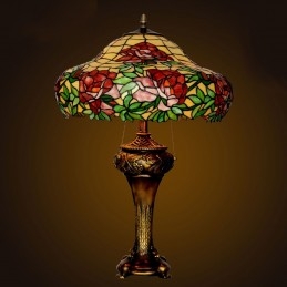 45 cm Peony Tiffany Stained...