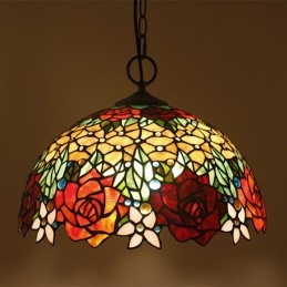 Rose 40 cm European Stained...