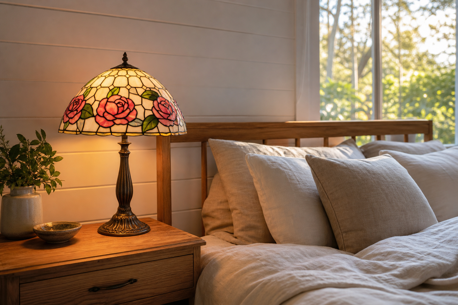 How to Choose the Best Rose Tiffany Lamps for Australian Bedrooms