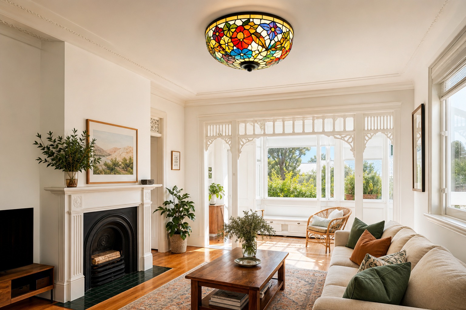 How to Choose the Best Tiffany Flush Mount Lights for Low Ceilings in Australia