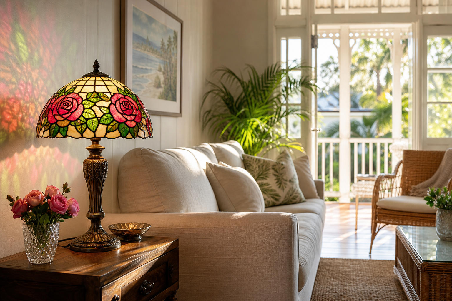 Rose Tiffany Lamps: Add Romantic Elegance to Your Australian Home
