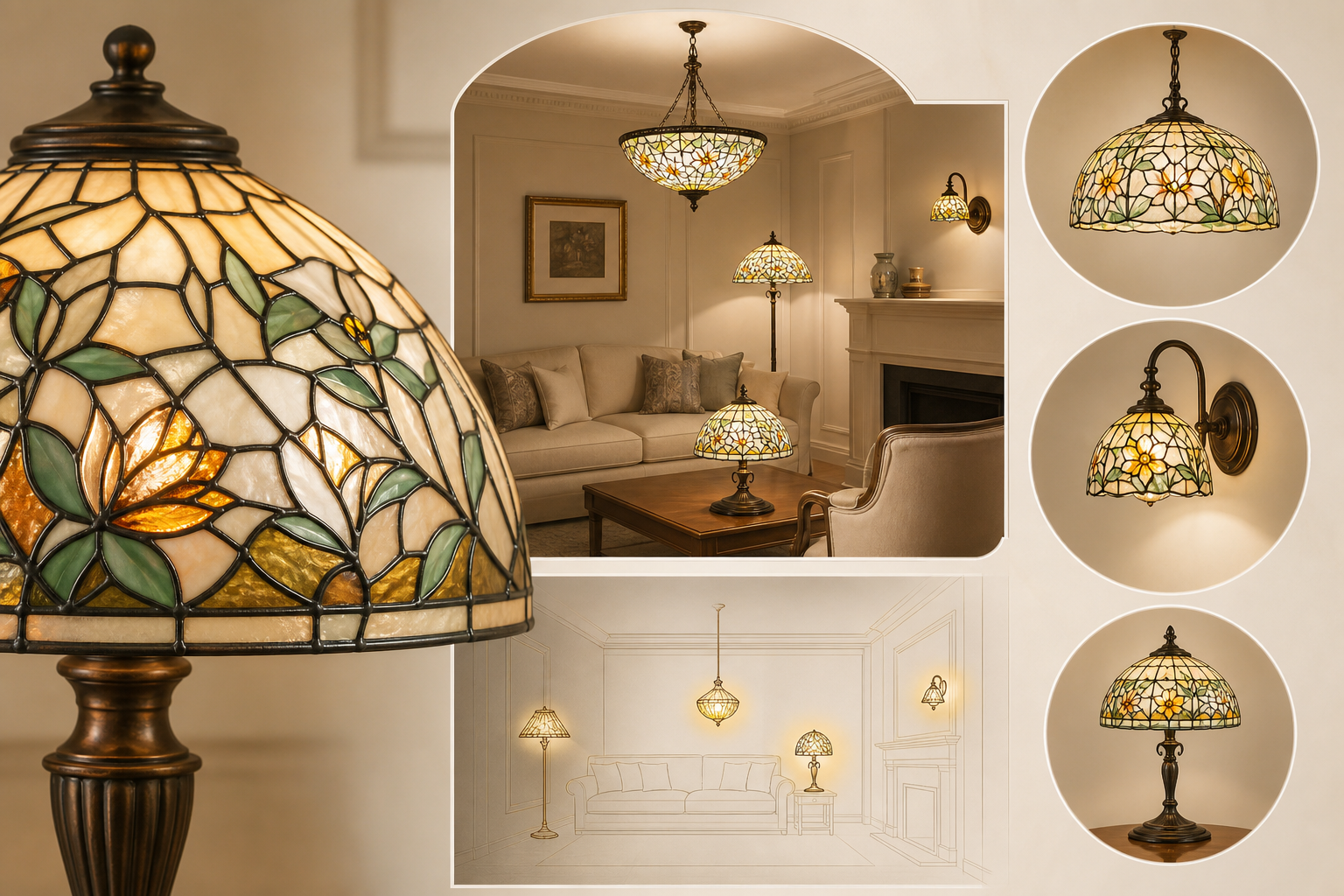 Tiffany lamp kopen: zo kies je de perfecte lamp voor jouw huis
