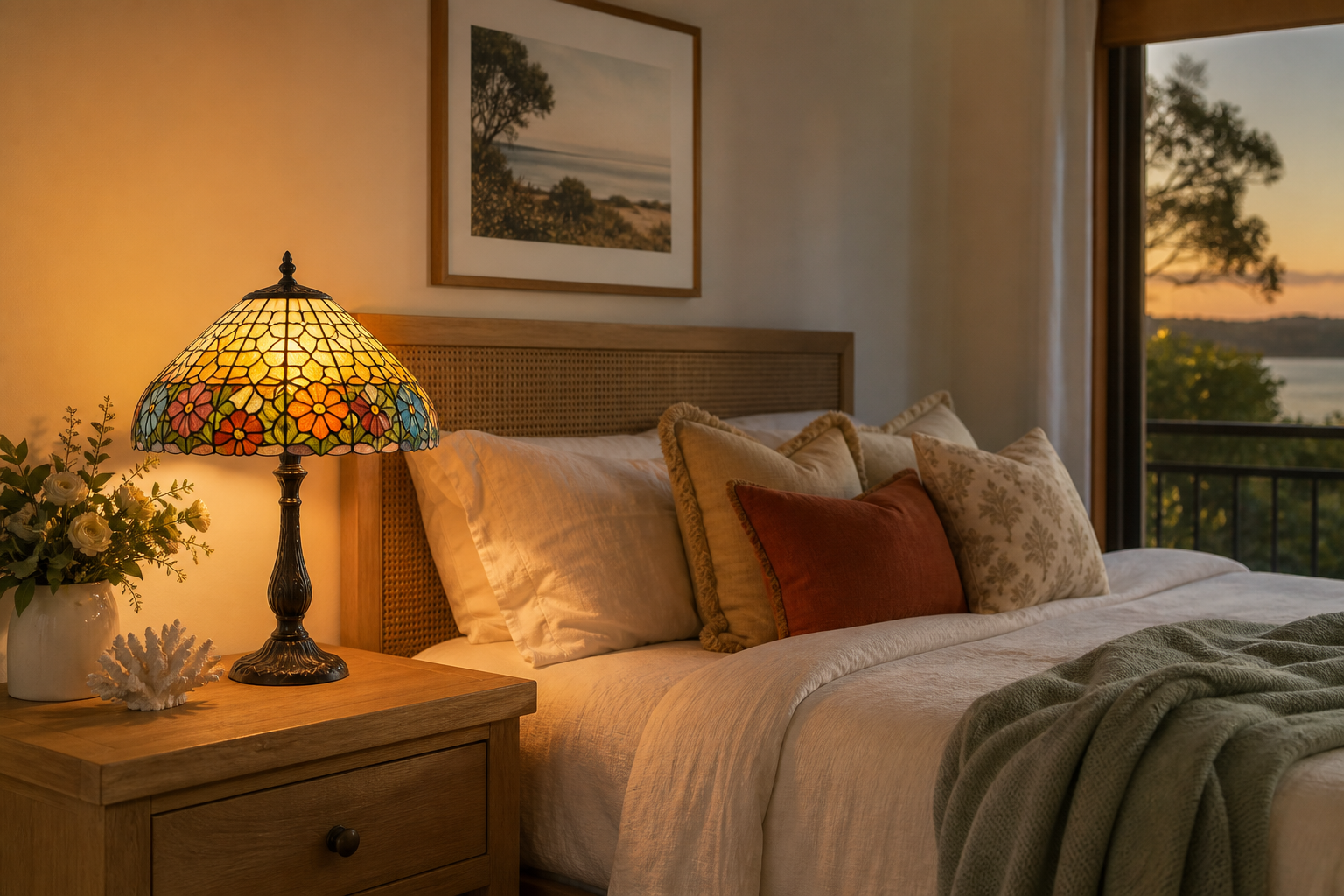How Tiffany Lamps Transform the Look and Feel of Australian Bedrooms
