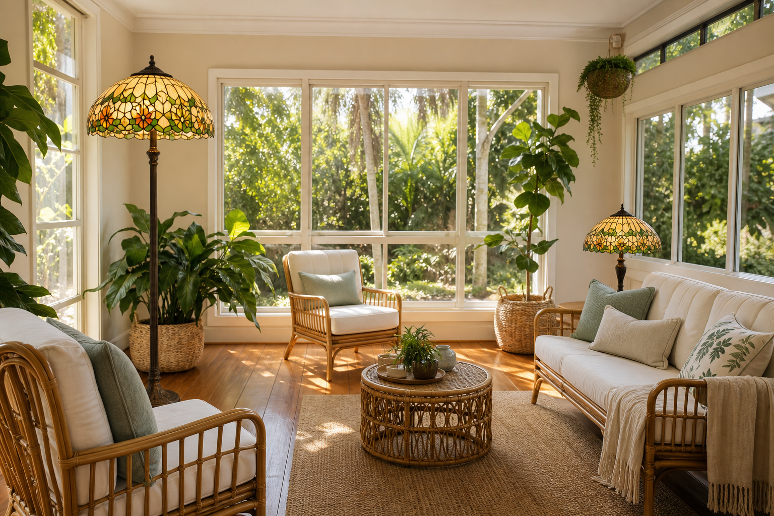 Tiffany Lighting for Sunrooms: Create a Radiant Australian Retreat
