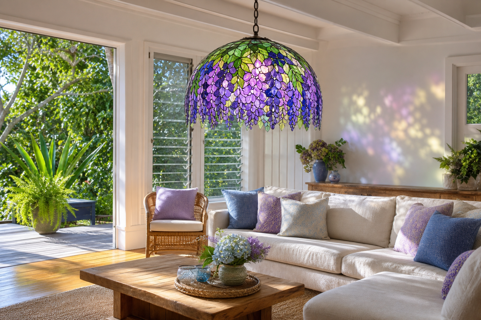 Wisteria Stained Glass Lighting: Fresh Ways to Add Colour and Character to Aussie Homes