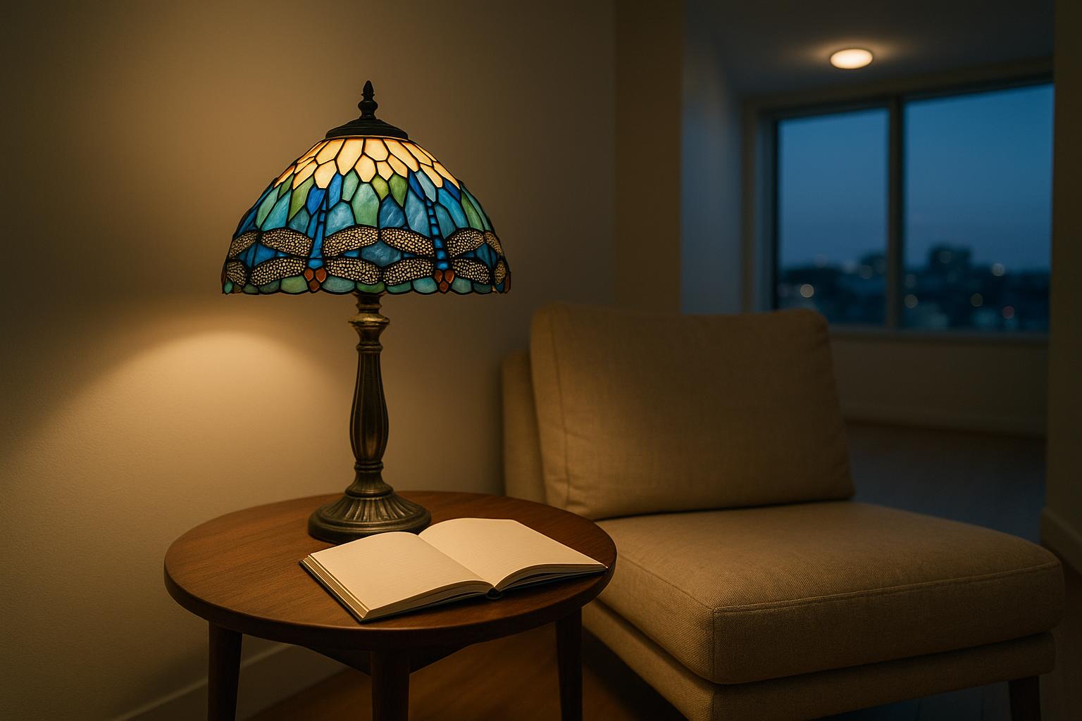 Measure the Table, Then Choose the Tiffany-Style Lamp